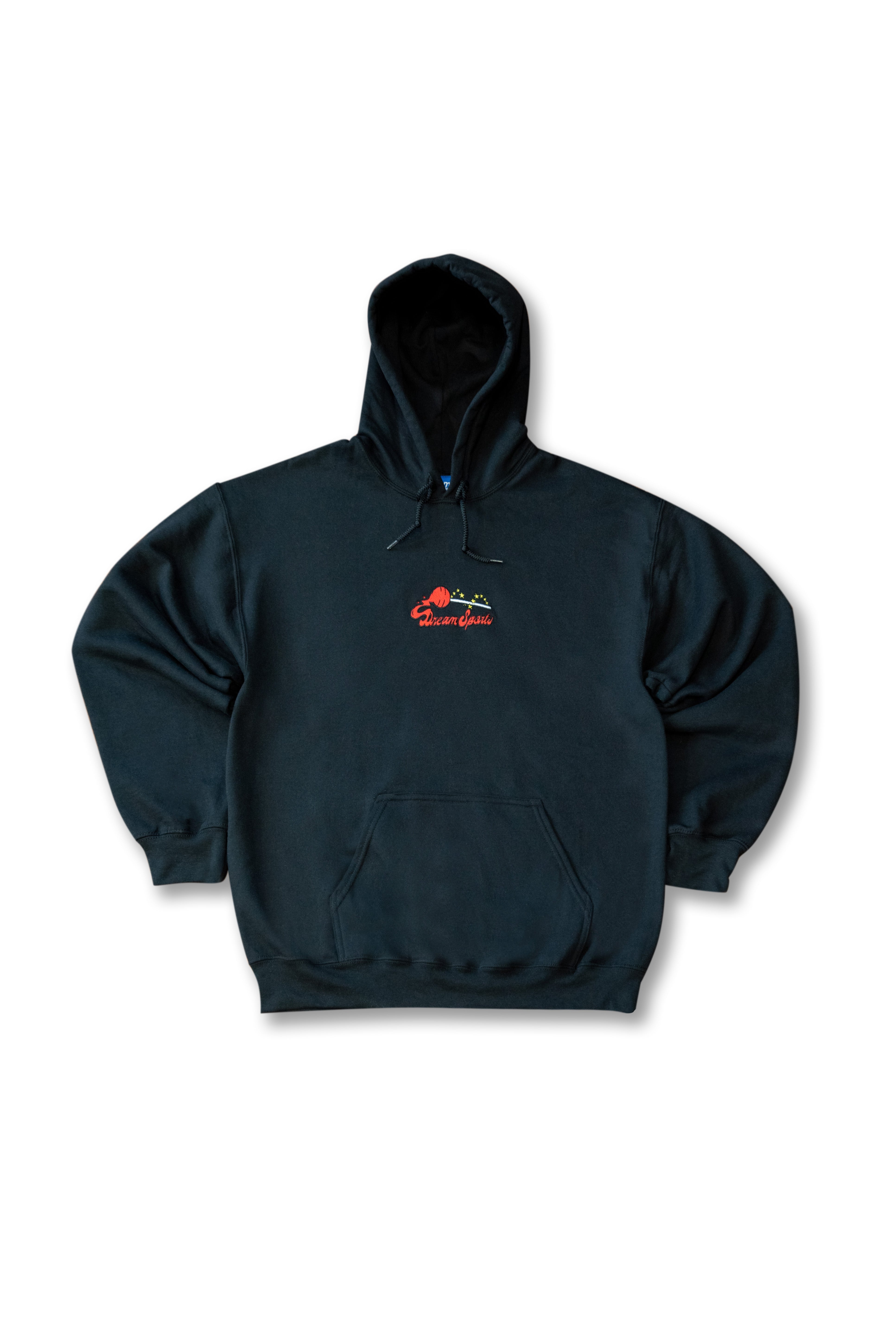 Blackskies Acid Wash Men's Hoodie - Oversized Fleece Pullover With Zipper & Belly Pockets - View #8