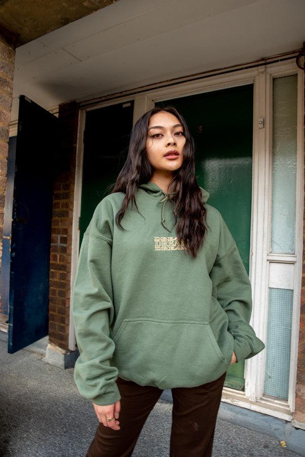 Chinese Tiger Design On Sand Hoodie