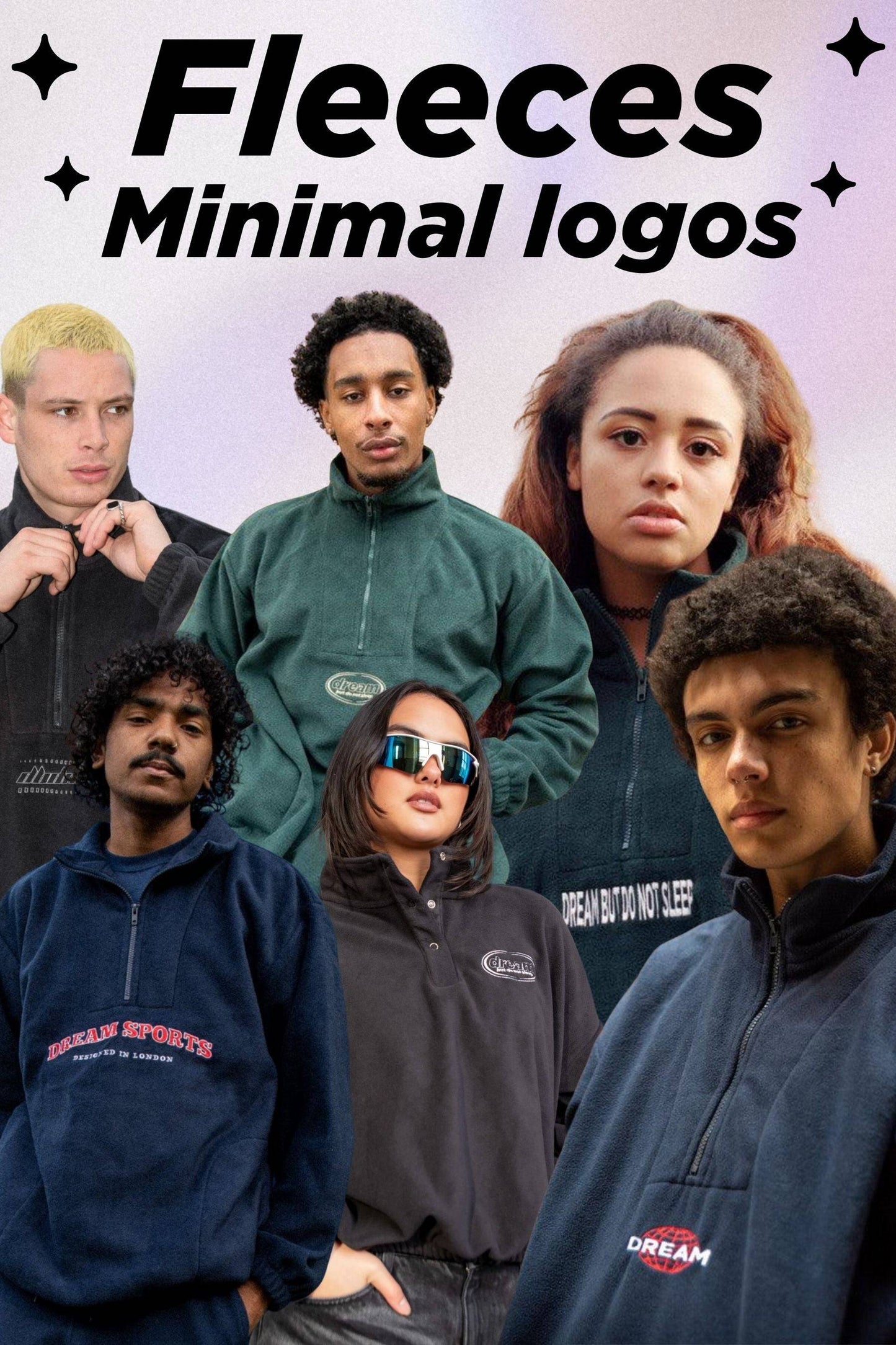 Fleece Mystery Box 2.0 - Custom Fleece Mystery Boxes with minimal logo fleeces in solid colors, perfect for a clean and subtle look.