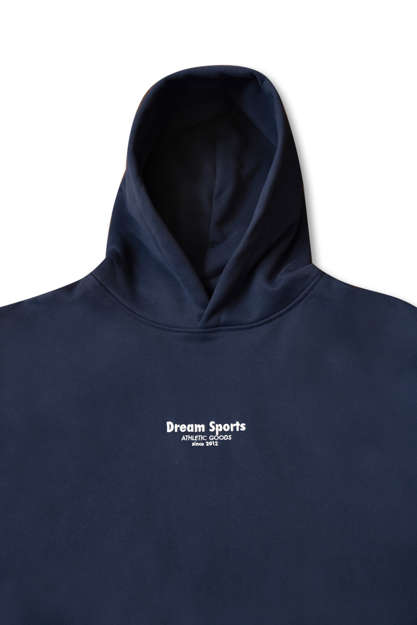 Premium Hoodie in Navy with Dream Sports Logo Embroidery