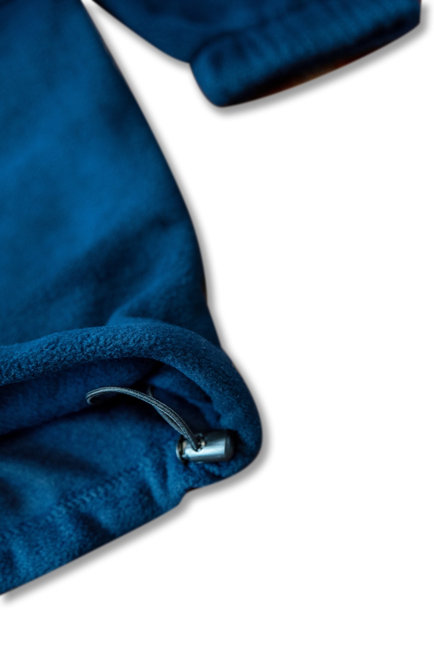 1/4 Zip Fleece in Navy with Melting Embroidered Logo