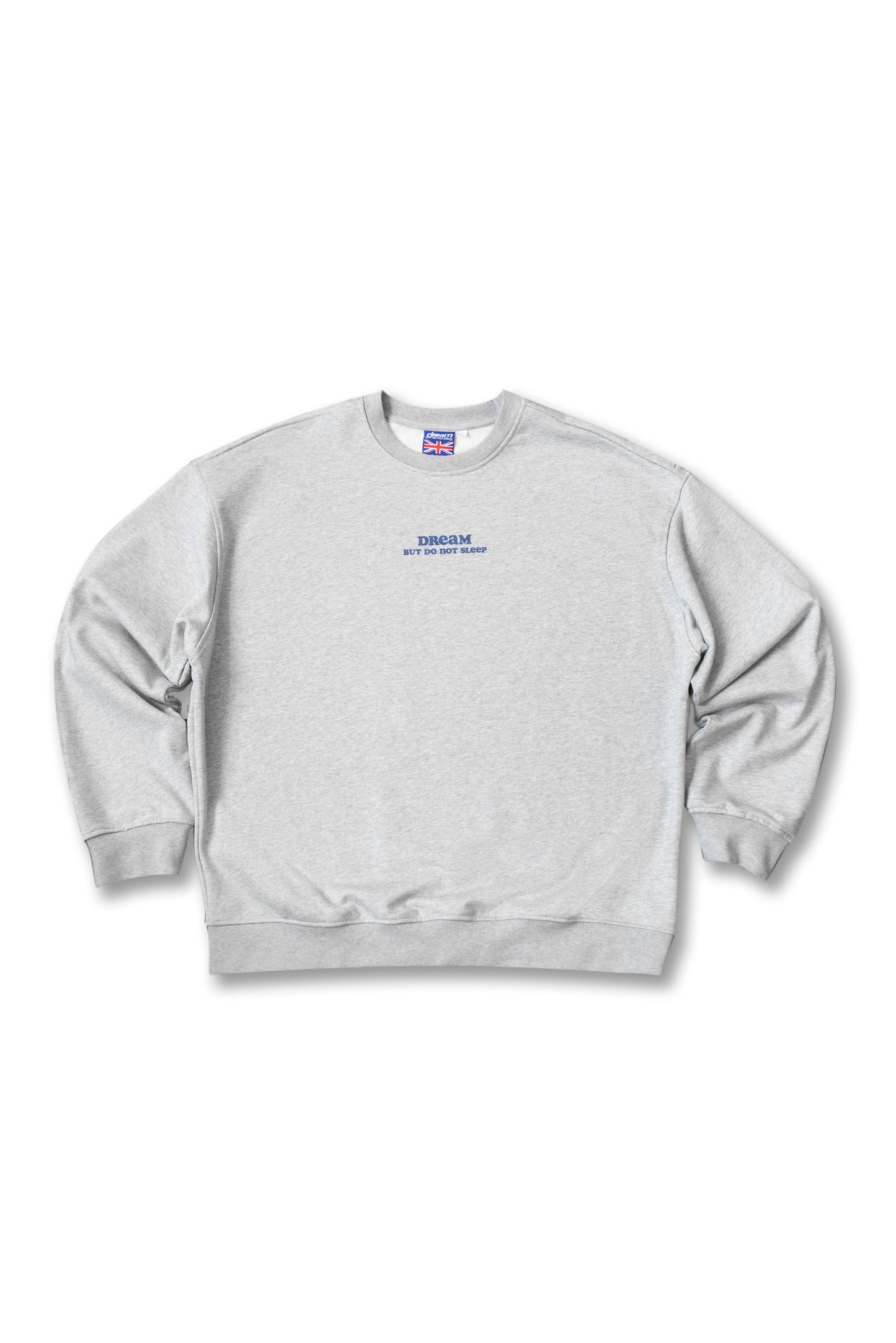 Premium Sweatshirt in Grey Vibing In The Moment Print