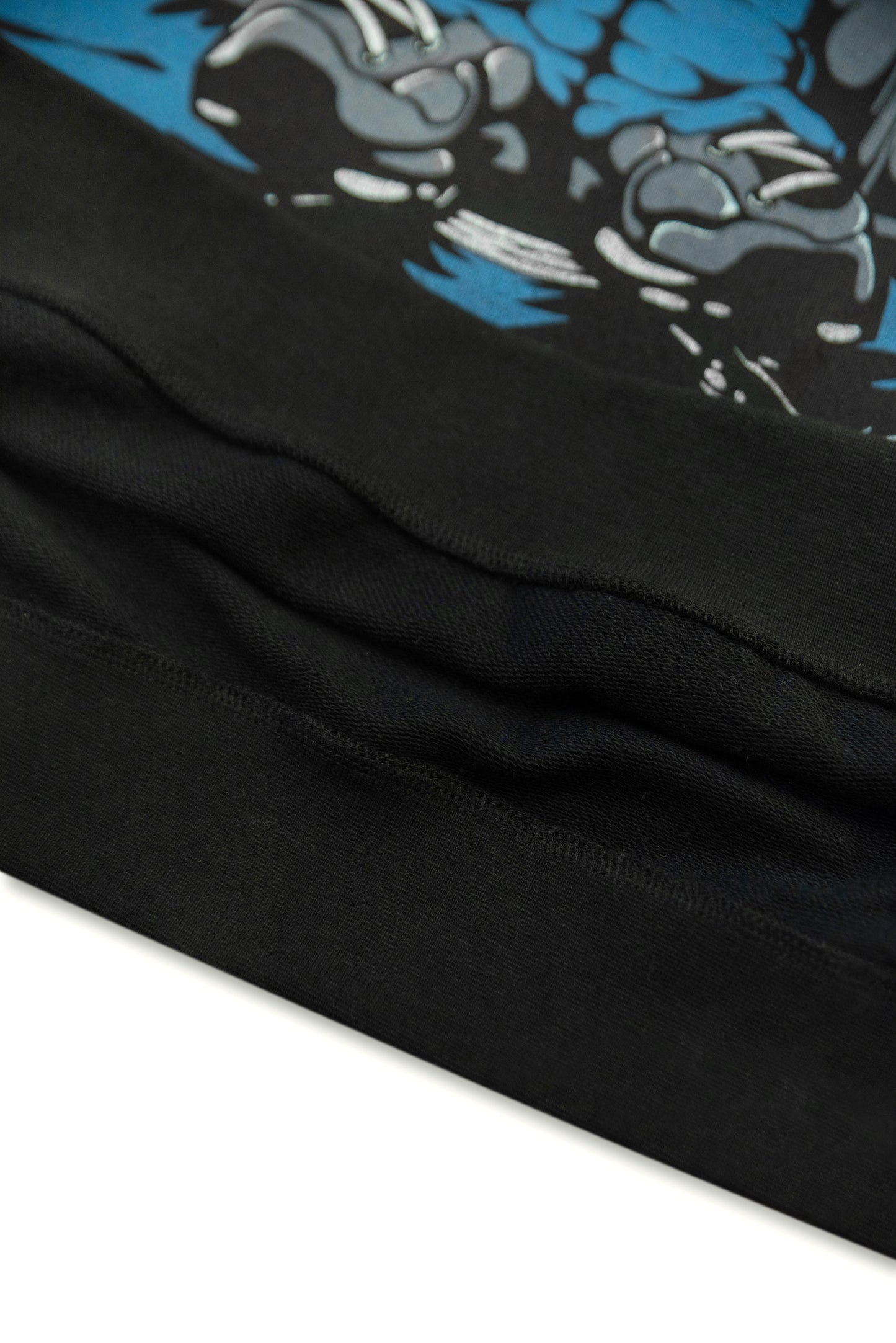 440gsm Black Sweatshirt with Unity Sound Print