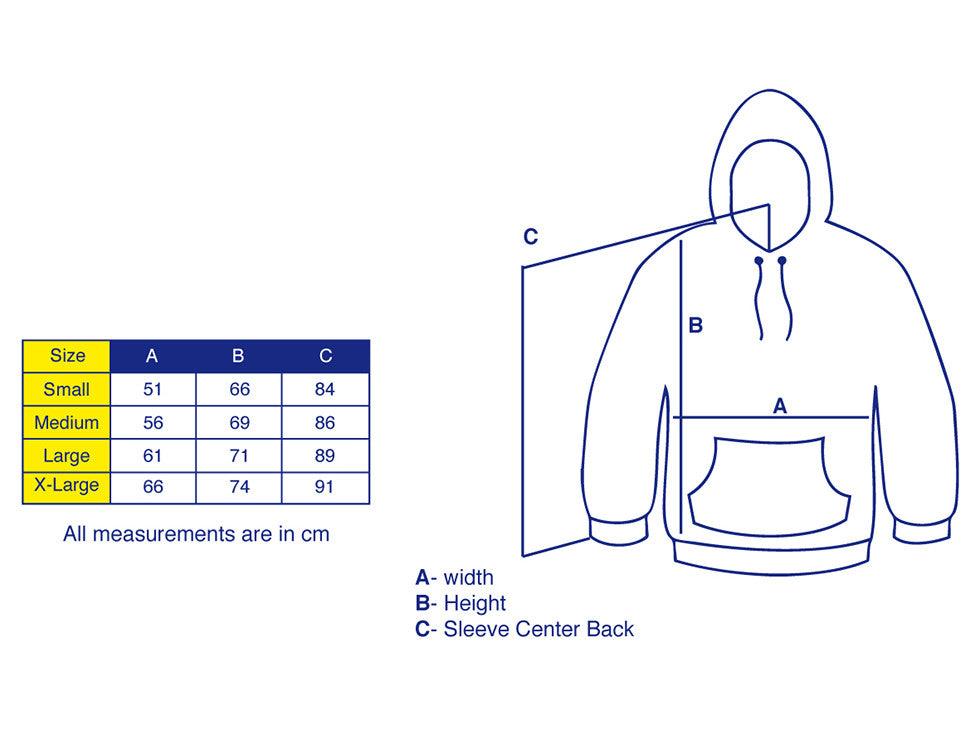 Hoodie In Cornflower Blue With QR Code Print - Dreambutdonotsleep