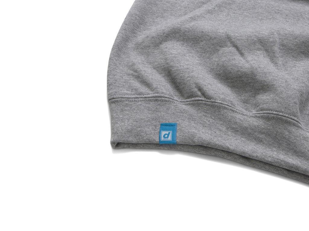 Heather Grey Hoodie With Dream Sports Design - Dreambutdonotsleep