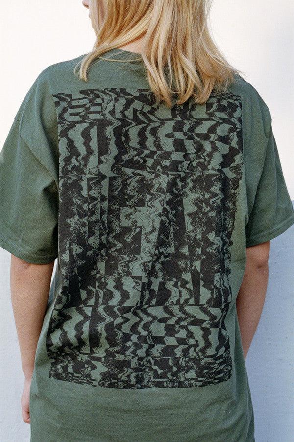 Military Green T-shirt With 'The End Is Near' Design - Dreambutdonotsleep