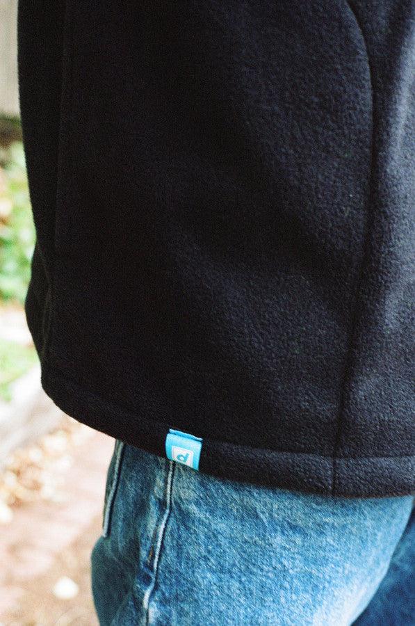 Fleece In Black With Dream Sport Embroidery - Dreambutdonotsleep