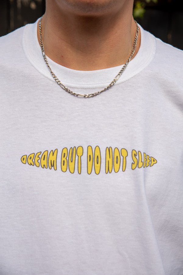 Short Sleeved T-Shirt in White with Vitamin D Summer print