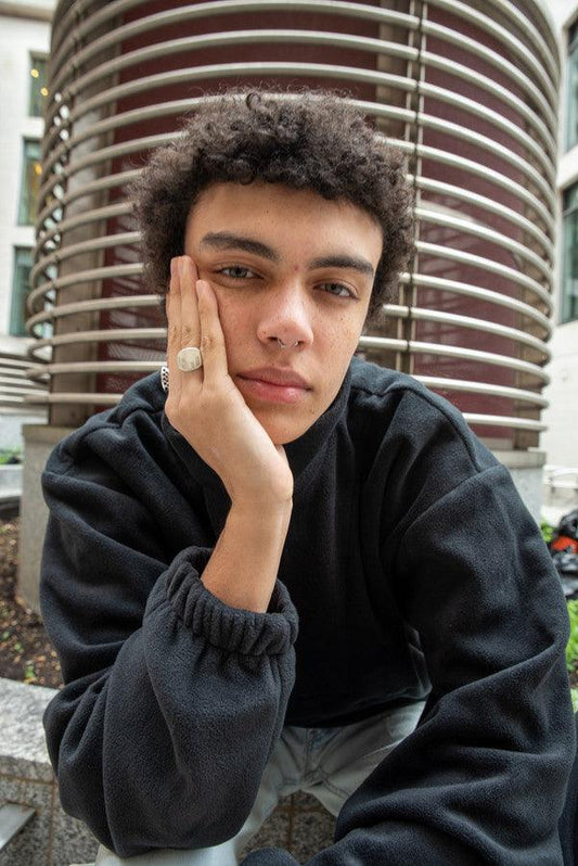 Fleece In Black With Black DBDNS Embroidery - Dreambutdonotsleep