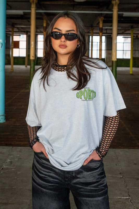 Hoodie in White With The Realm of Imagination Print