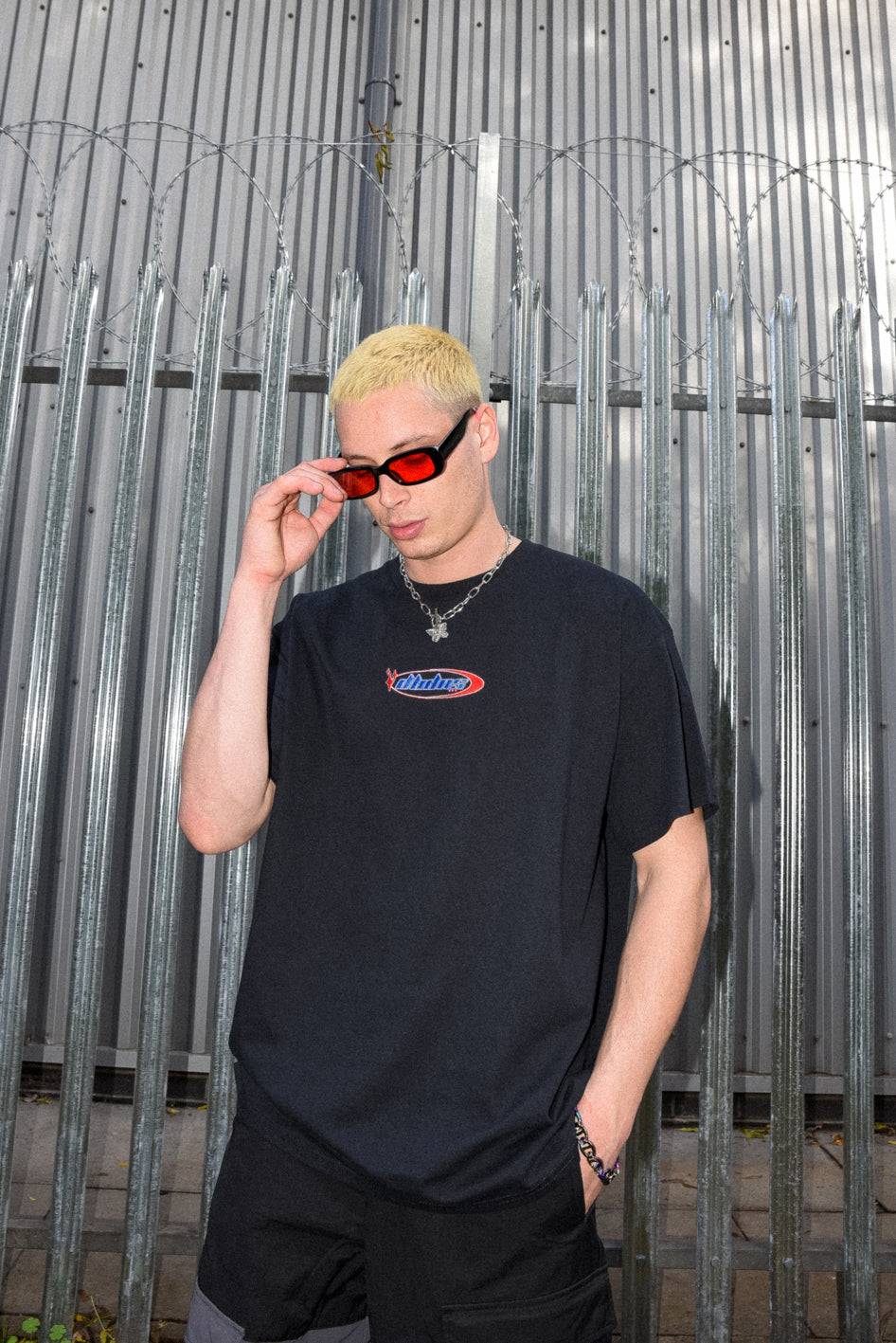 14 Zip Sweatshirt in Heather Gray DBDNS Beyond The Veil Of Time Print