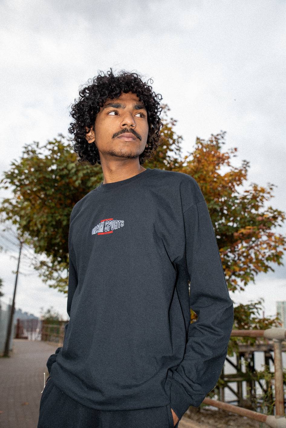 Short Sleeved T-Shirt in Sand With Cursive Logo Print