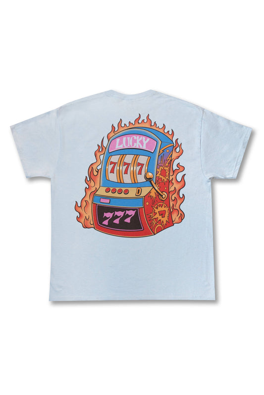 Premium Short Sleeved T-Shirt in Navy with Dream Sports Logo
