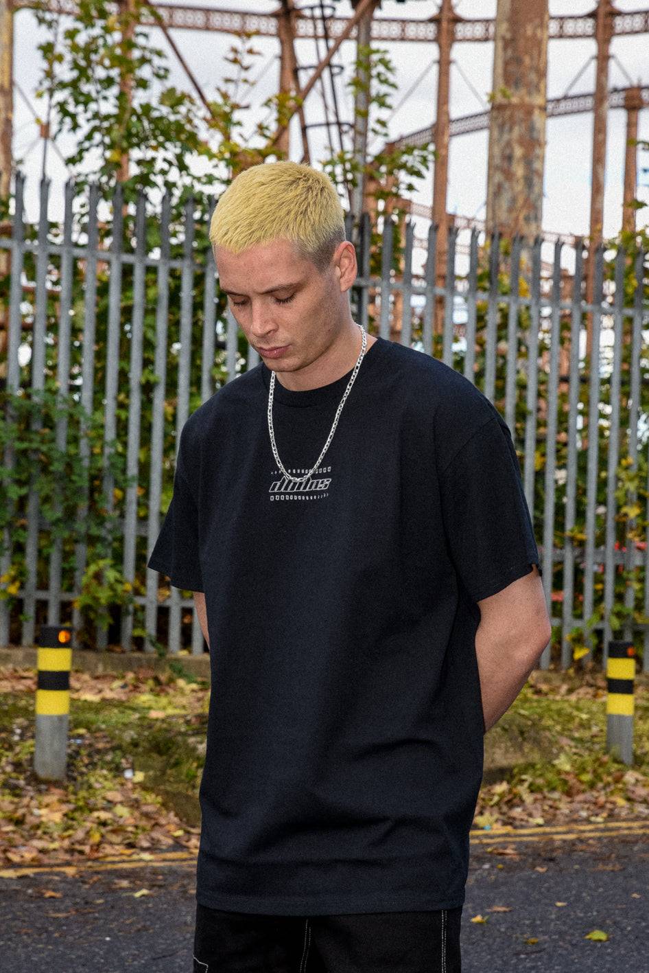 Premium Short Sleeved T-Shirt in Navy with Dream Sports Logo