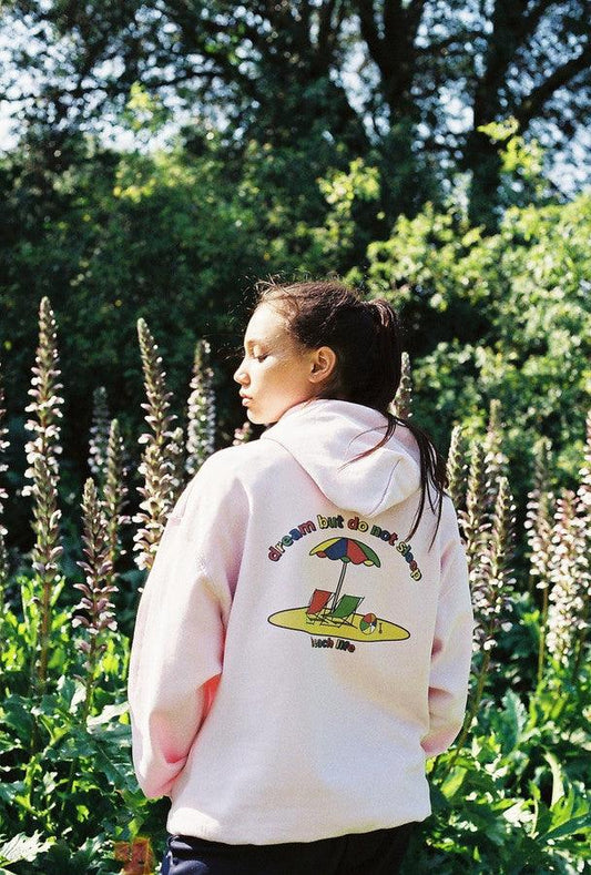 Unisex Hoodie in Black With Futuristic Logo Embroidery