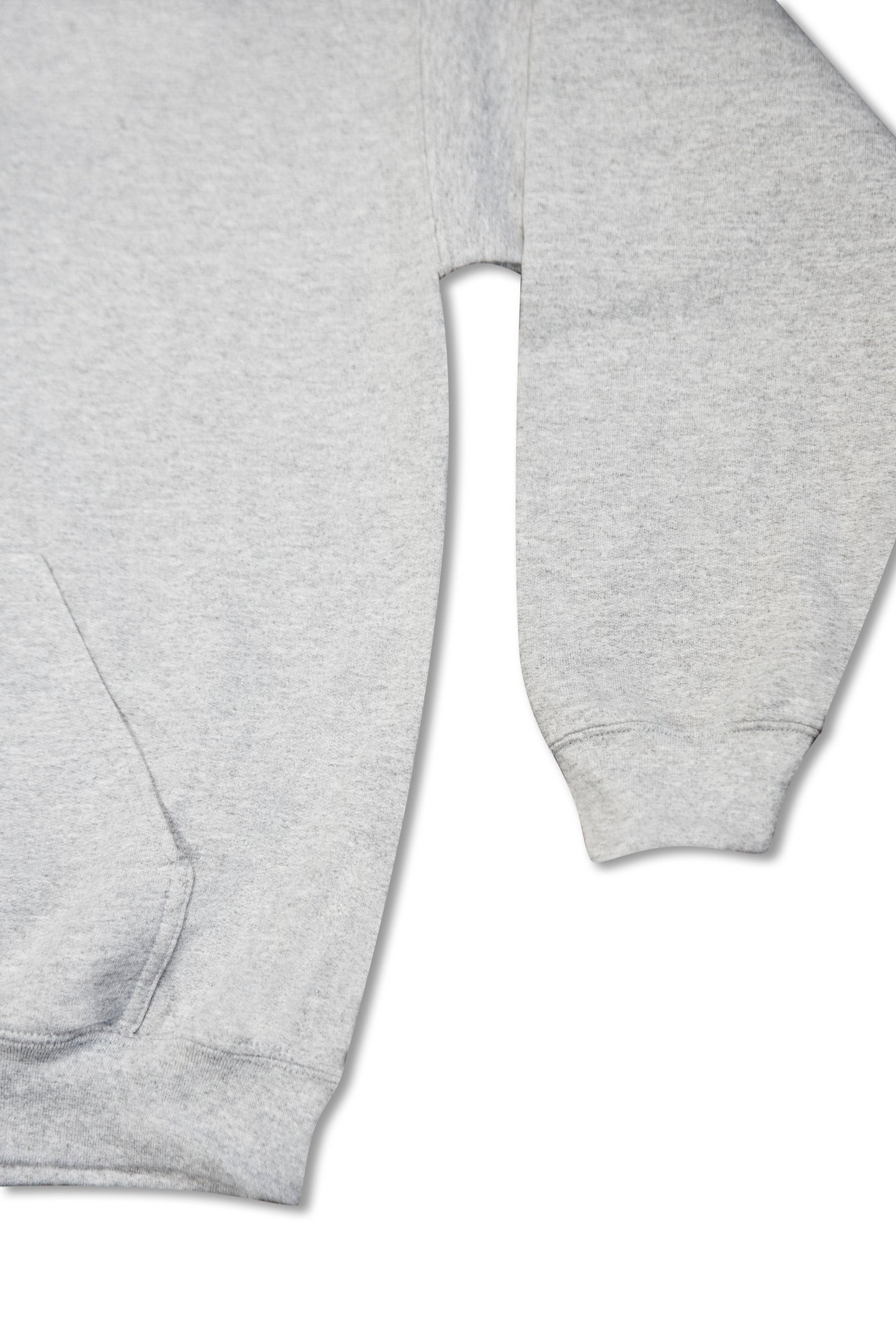 Hoodie in Heather Grey with Dream Sports Tonal Logo Embroidery