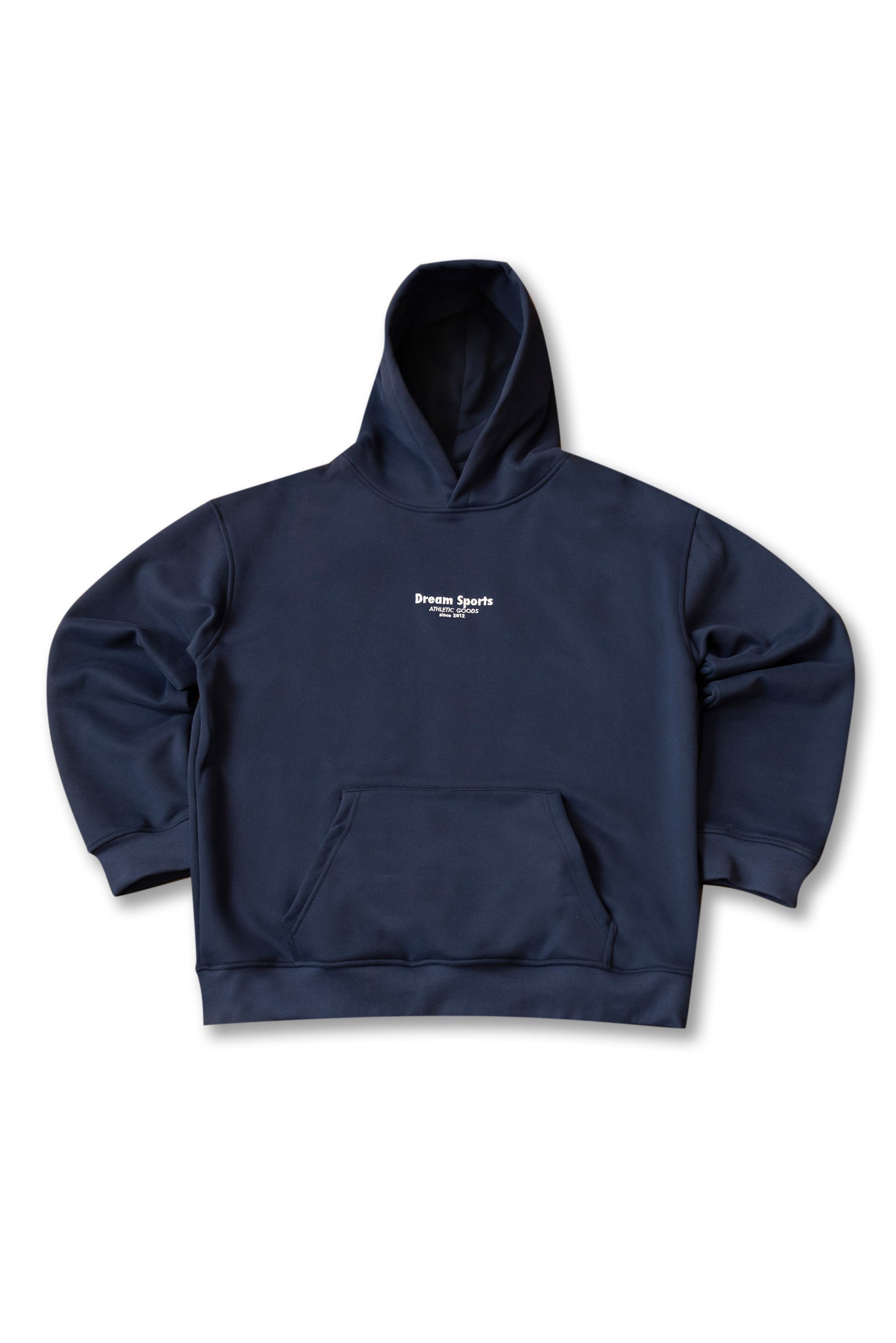Premium Hoodie in Navy with Dream Sports Logo Embroidery