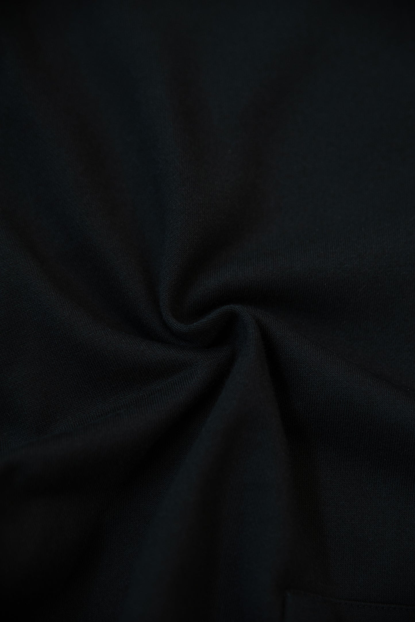 Premium Hoodie in Black Shuffling Through The Cosmos