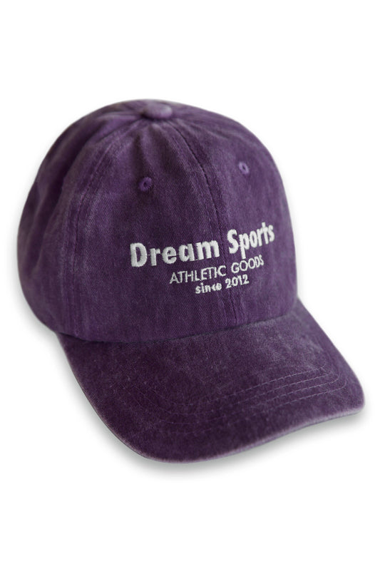 Cap In Vintage Purple With Dream Sports Logo