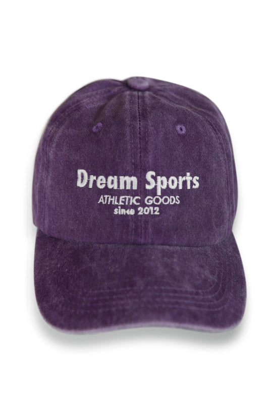 Cap In Vintage Purple With Dream Sports Logo