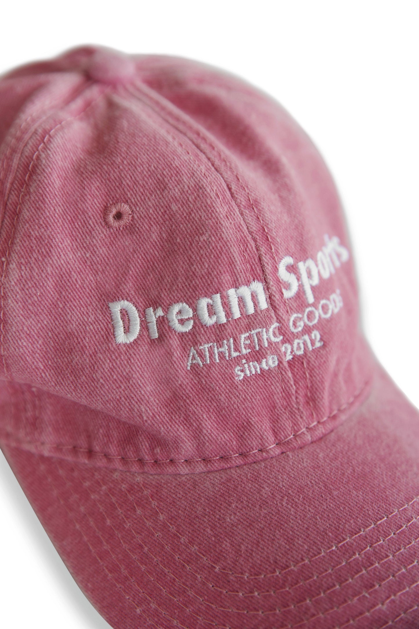 Cap In Vintage Pastel Pink With Dream Sports Logo