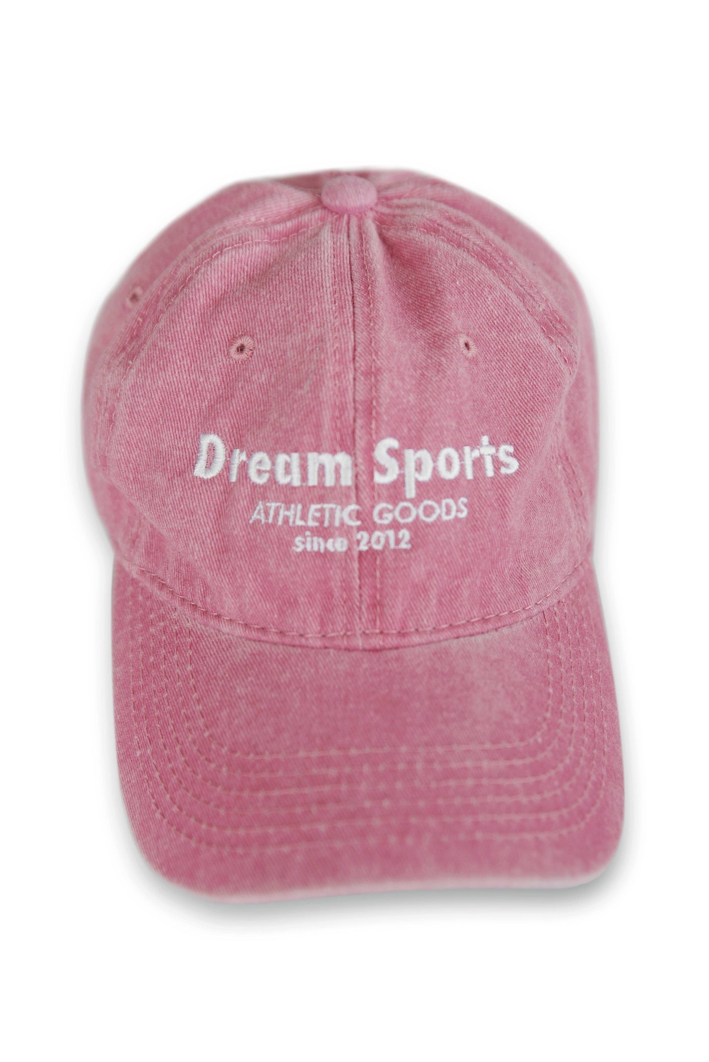 Cap In Vintage Pastel Pink With Dream Sports Logo