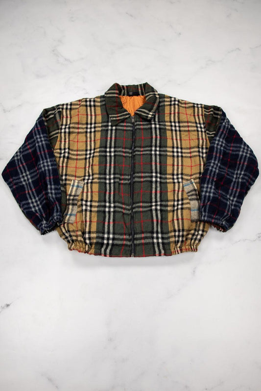 1 of 1 Reworked Jacket from Vintage Burberry Scarfs no6 - Dreambutdonotsleep