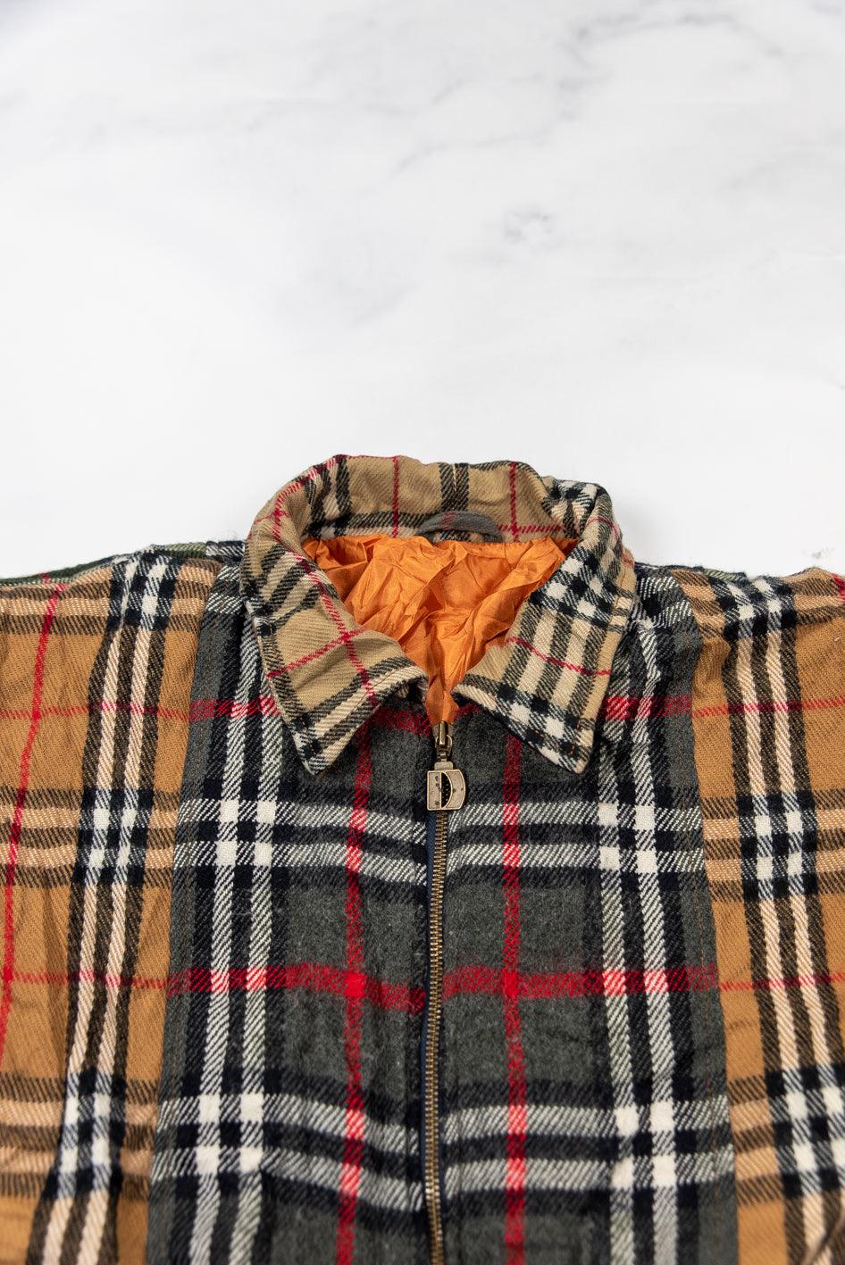 1 of 1 Reworked Jacket from Vintage Burberry Scarfs no31 - Dreambutdonotsleep