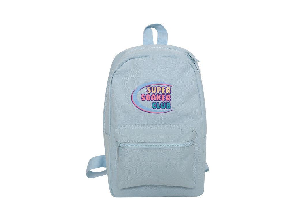 Blue Mini Backpack With Super Soaker Embroidery - Dreambutdonotsleep