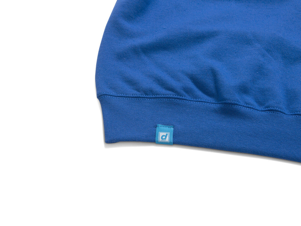 Royal Blue Hoodie With Dream Sport Athletic Goods Design.